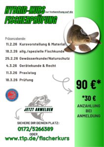 Auftakt zum ersten Fischerkurs 2026